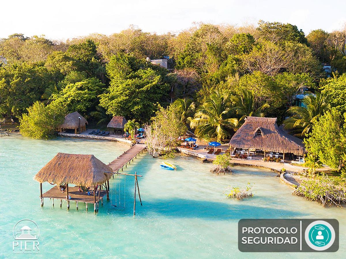 Hotel Wayak Bacalar - Todo Incluido Zewnętrze zdjęcie