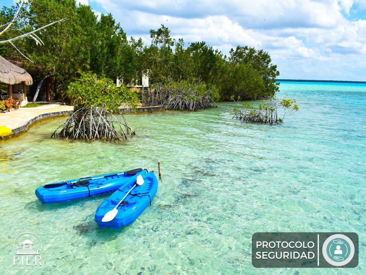 Hotel Wayak Bacalar - Todo Incluido Zewnętrze zdjęcie