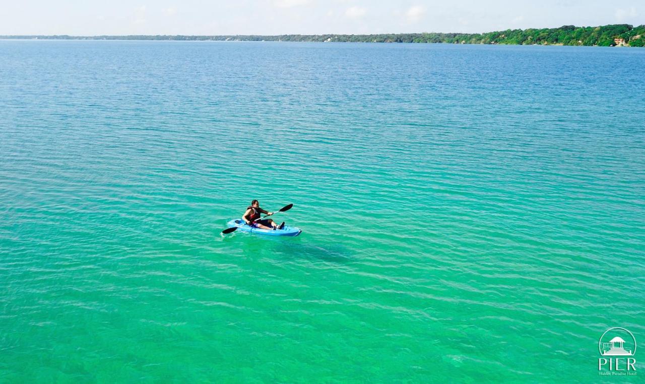 Hotel Wayak Bacalar - Todo Incluido Zewnętrze zdjęcie