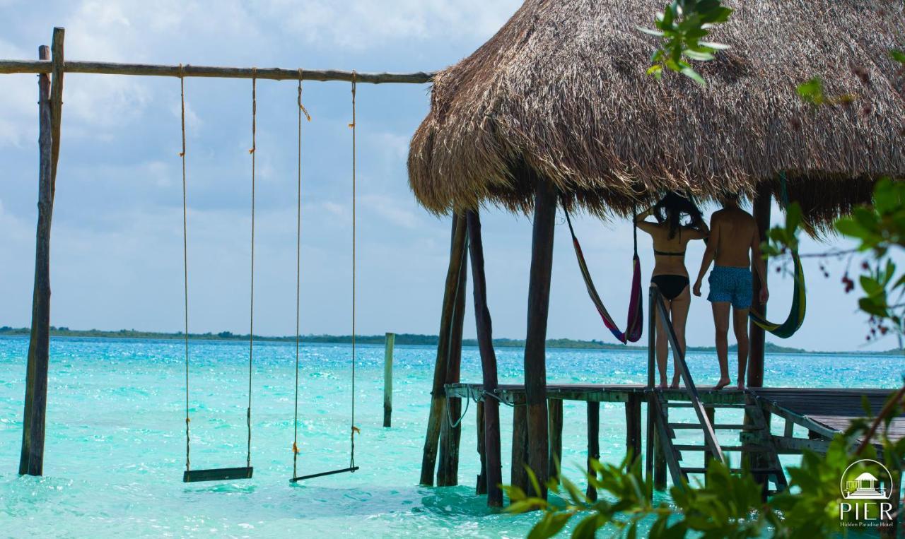 Hotel Wayak Bacalar - Todo Incluido Zewnętrze zdjęcie
