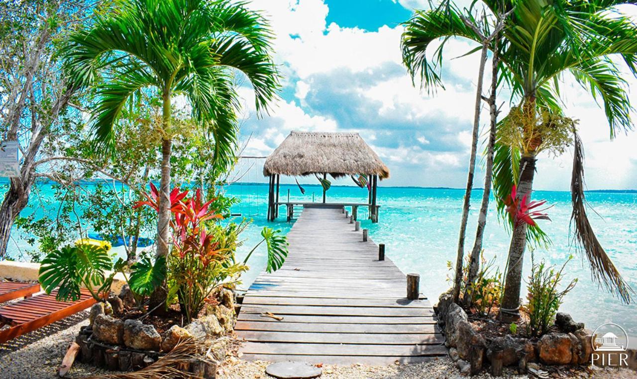 Hotel Wayak Bacalar - Todo Incluido Zewnętrze zdjęcie