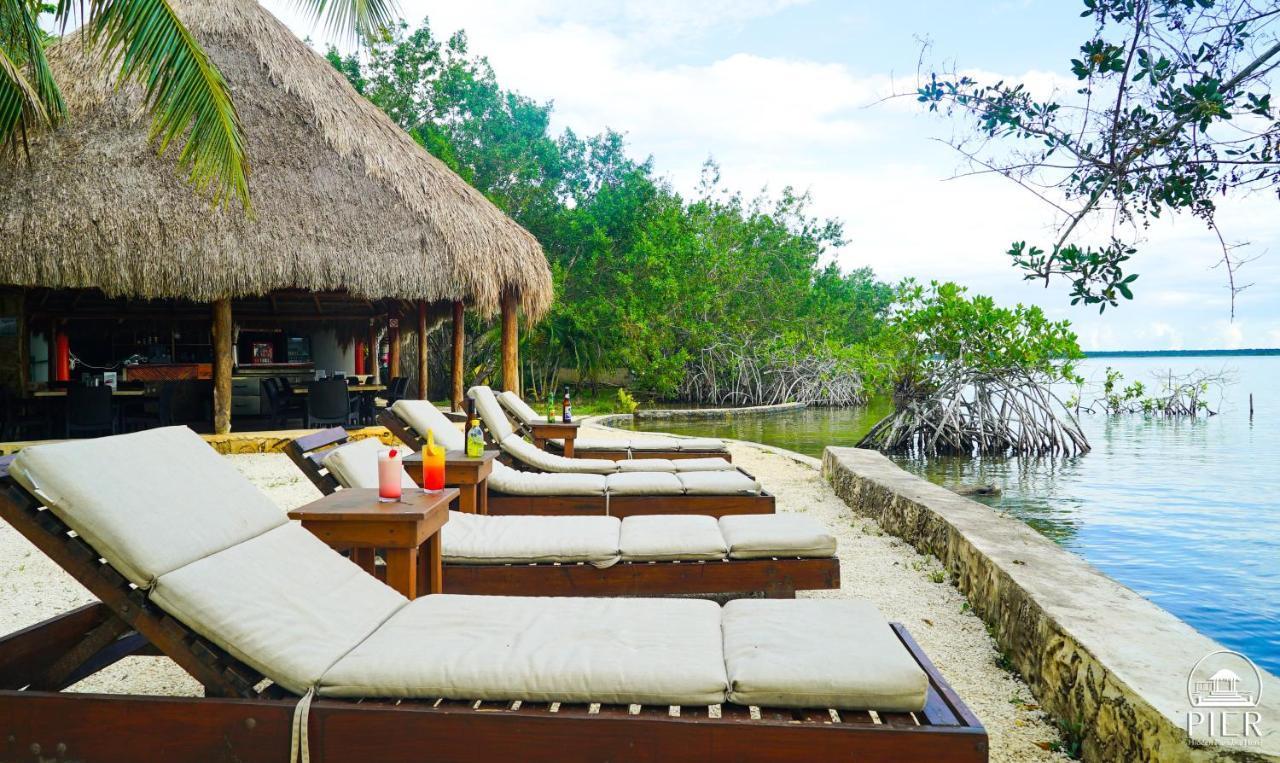 Hotel Wayak Bacalar - Todo Incluido Zewnętrze zdjęcie