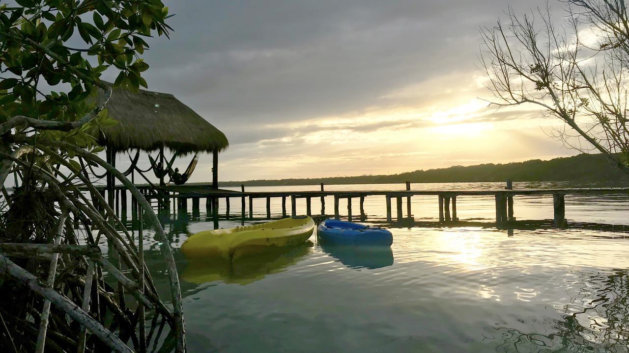 Hotel Wayak Bacalar - Todo Incluido Zewnętrze zdjęcie